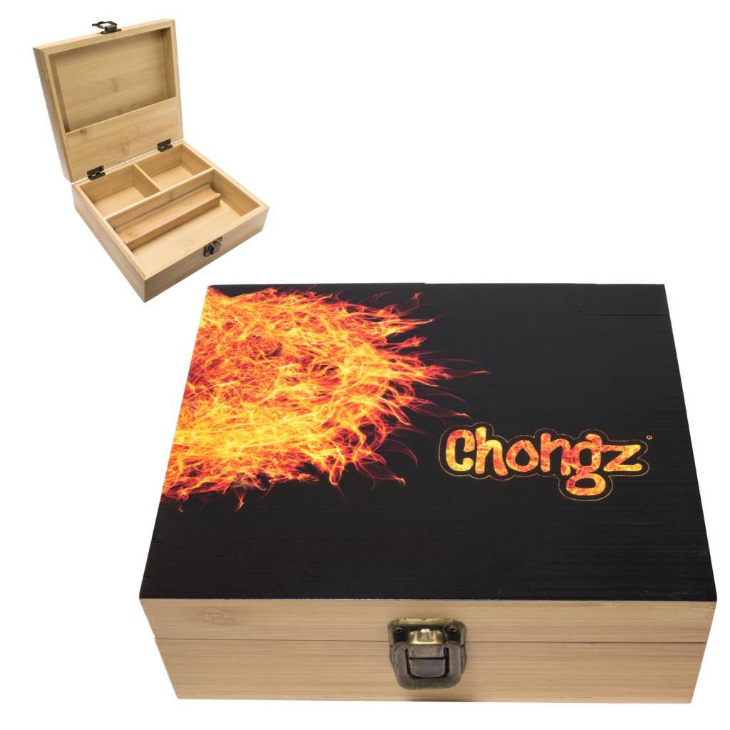 Chongz Large Bamboo Heart Flame Box