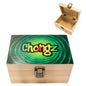Chongz Medium Bamboo "Rasta Spiral" Box 