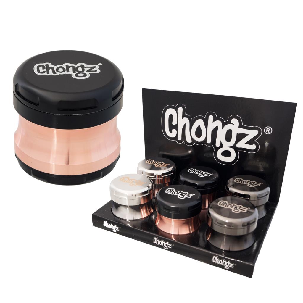 Chongz - Grinder, 60mm, 4pc, Ella's Choice
