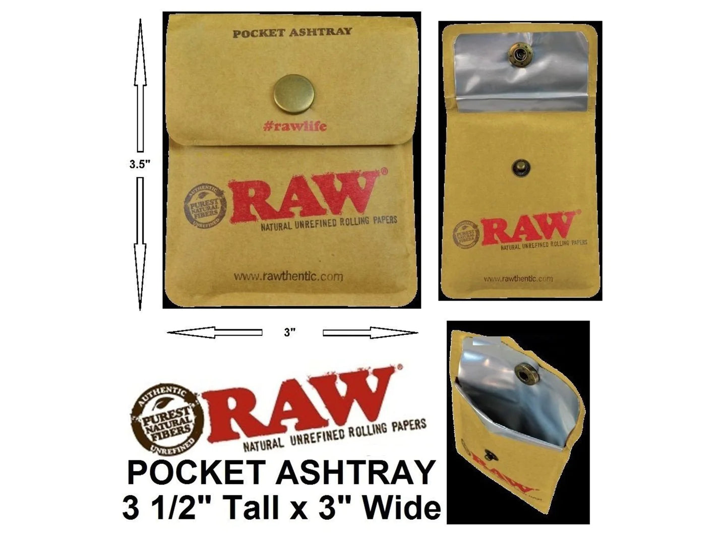 RAW - Pocket Ashtray