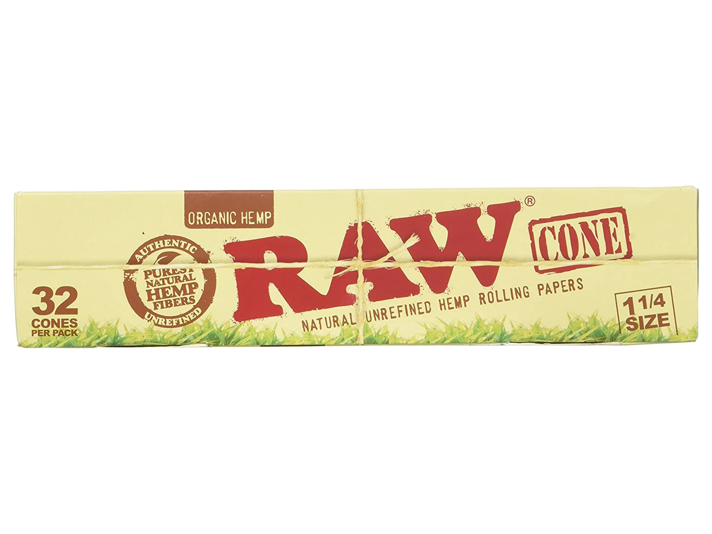 RAW - Organic, 1-1/4" Cones, 32ct Box