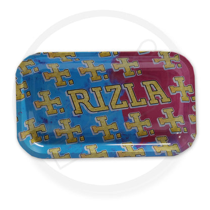 RIZLA - Metal Rolling Tray - Multi-colour