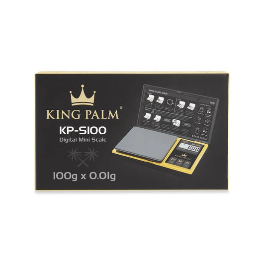 King Palm - Scale 100g (0.01g), Black and Gold