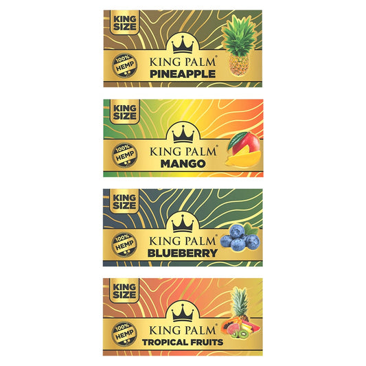 King Palm - Flavored Hemp Rolling Papers & Tips, King Size