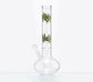Waterpipe, Glass - 34cm Bubble, Leaf