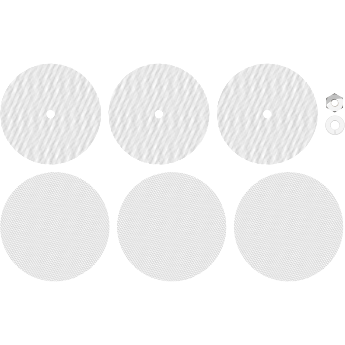 Storz & Bickel - Screen Set, Fine, for Solid Valve, 6 pc (03 11 S)