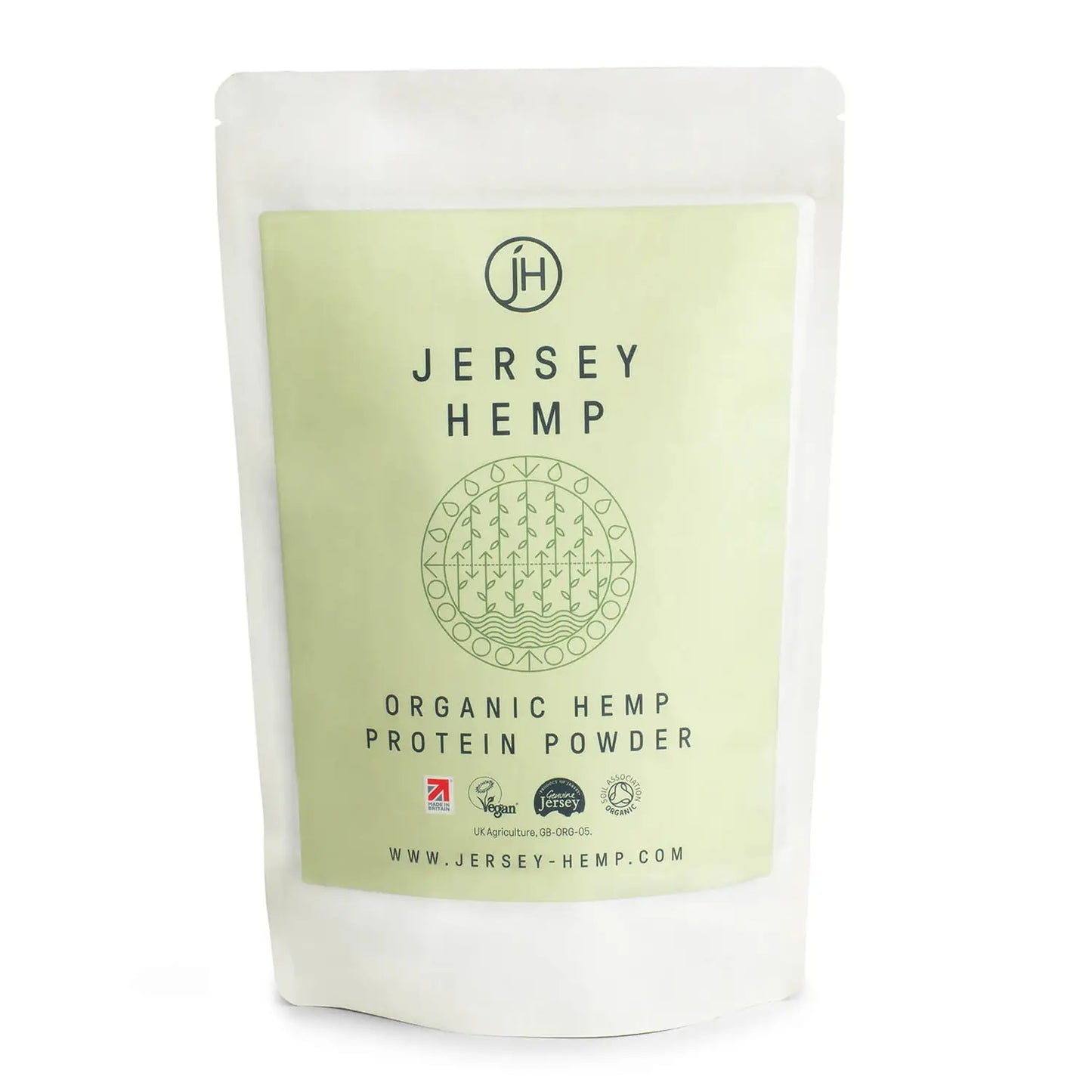 Jersey Hemp - Organic Hemp Protein Powder - 500g Bag