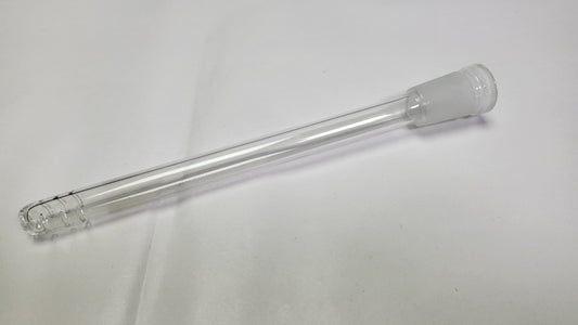 Downstem - Glass 18mm (Male) with 14mm (Female) Drop-in