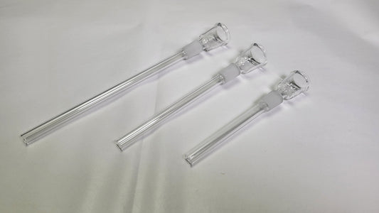 Downtube, Glass - 14.4mm (Male), with Bowl