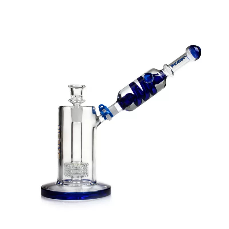 Phoenix Star - Glass Waterpipe, 20cm Matrix Percolator with Freezable Coil