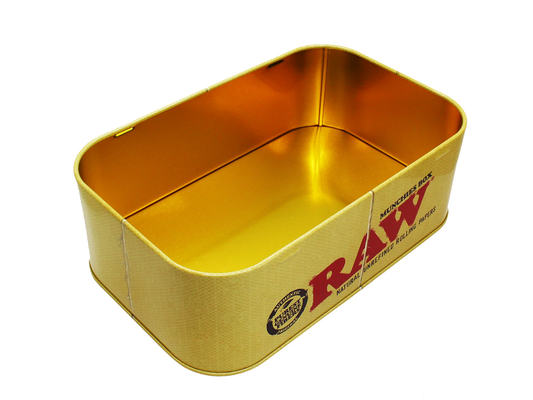 RAW - Munchie Box, Metal Storage Box & Rolling Tray