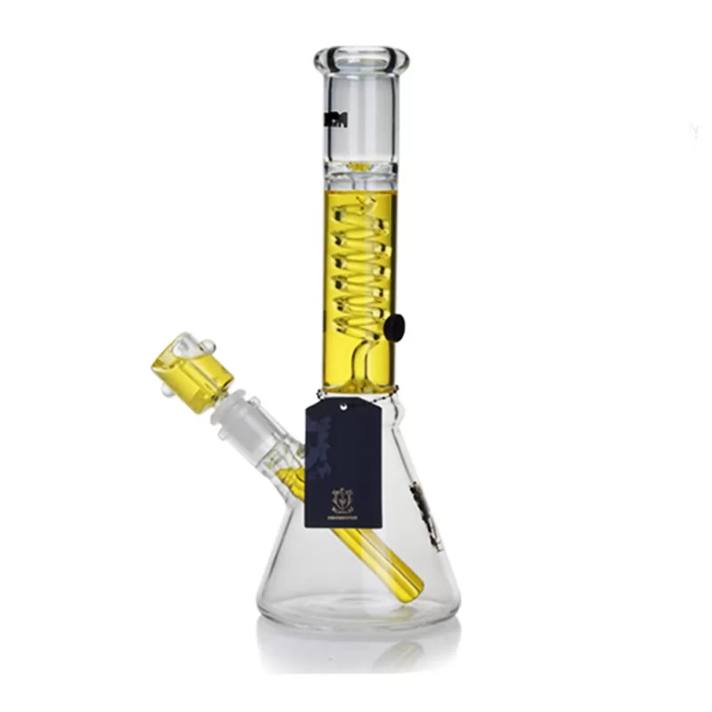 Phoenix Star - Glass Waterpipe, 30cm Beaker with Freezable Coil, Bowl and Downstem