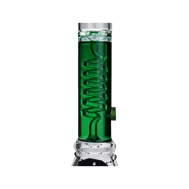 Phoenix Star - Glass Waterpipe, 30cm Beaker with Freezable Coil, Bowl and Downstem