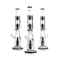 Phoenix Star - Waterpipe, Glass, 45cm Skull Design Freezable Coil, 6 Armed Percolator