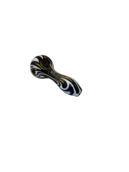 GRAV - Glass Pipe, 10cm Wigwag Spoon