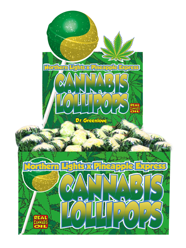 Dr Greenlove - Cannabis Lollipops