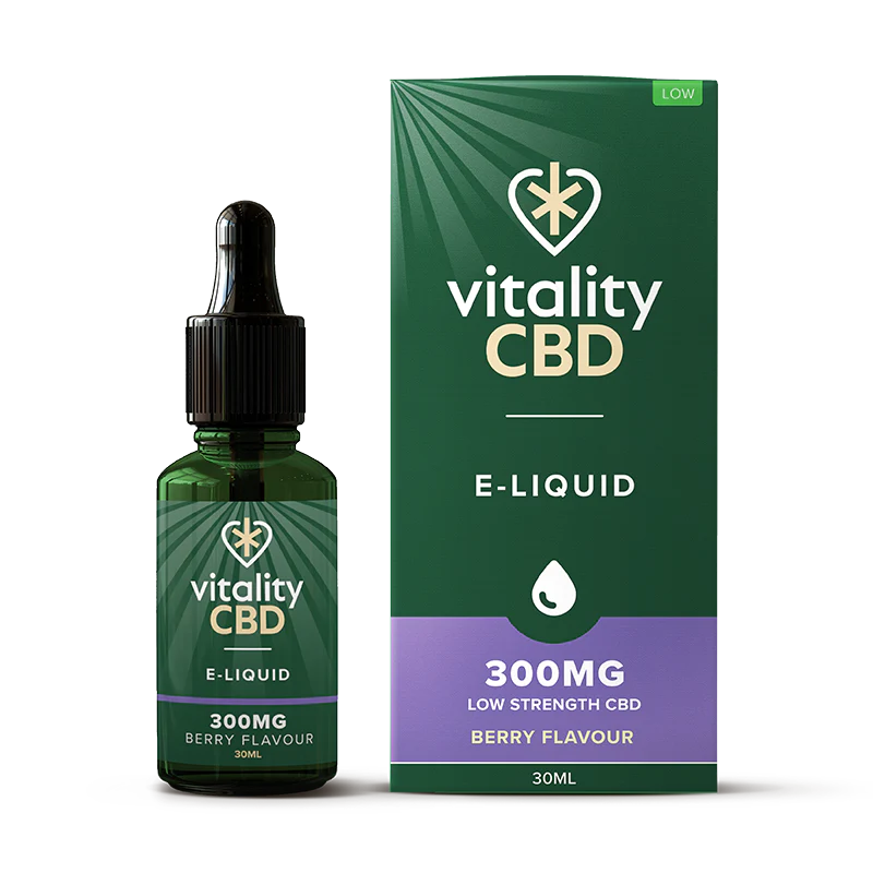 Vitality CBD - CBD E-liquid, Berry Flavoured- 30mL