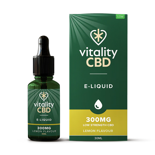 Vitality CBD - CBD E-liquid, Lemon Flavoured- 30mL