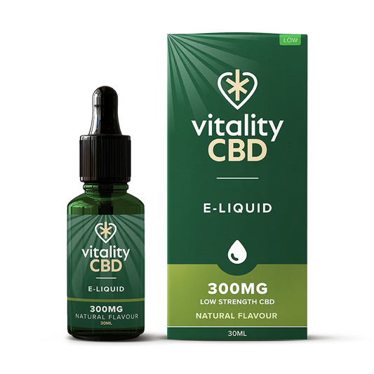 Vitality CBD - CBD E-liquid, Natural Flavoured- 30mL