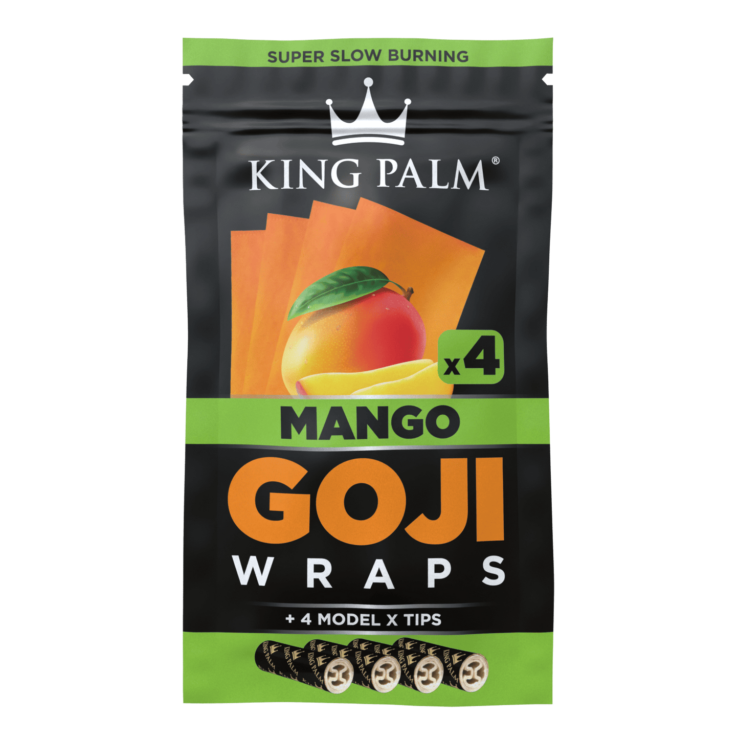 King Palm - Goji Wraps, 4pk