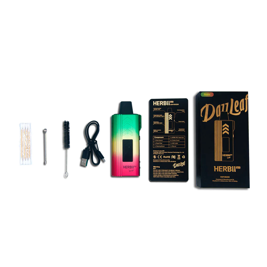 Dazzleaf - Herbii Pro Dry Herb Vaporiser Kit