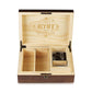 RYOT - 8"x11" LOCK-R Box Humidor, Walnut
