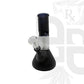 Glass Waterpipe - 20cm, Beaker with Percolator Ice Pinch, Matte Black