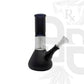 Waterpipe, Glass, Percolator Ice Pinch, Matte Black - 20cm