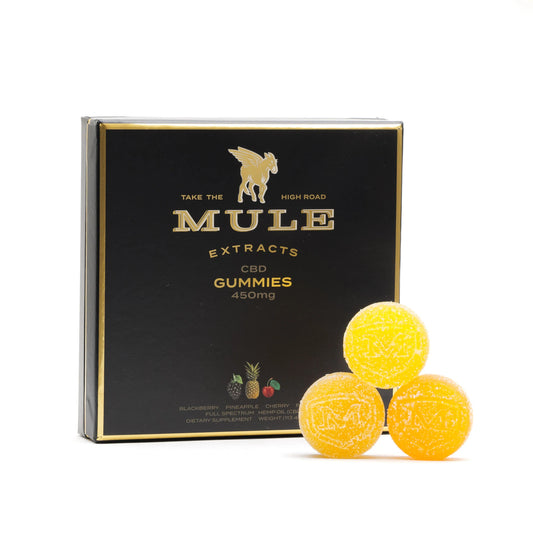 Mule - CBD/THC Gummies, Multi-Flavour, 9-pk