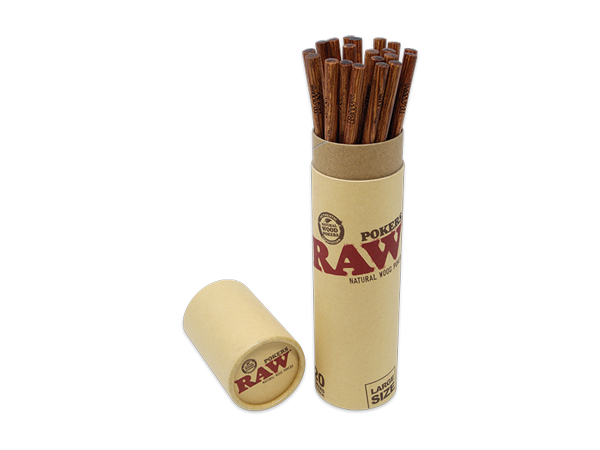 RAW - Natural Wood Pokers