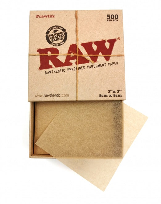 RAW - Parchment Paper, Squares 8cm x 8cm
