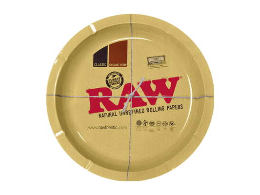 RAW - Rolling Tray, Metal, Round