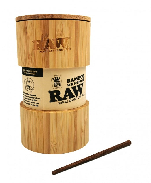 RAW - Six Shooter, BAMBOO Multi-Cone Loader