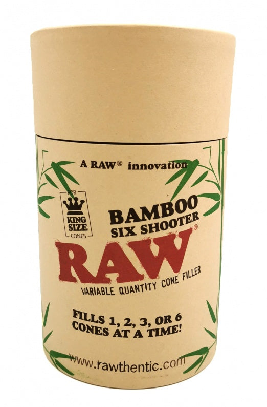 RAW - Six Shooter, BAMBOO Multi-Cone Loader