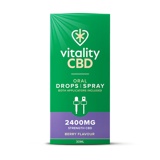 Vitality CBD - CBD Oral Spray, Berry Flavoured- 30mL