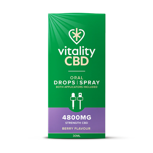 Vitality CBD - CBD Oral Spray, Berry Flavoured- 30mL