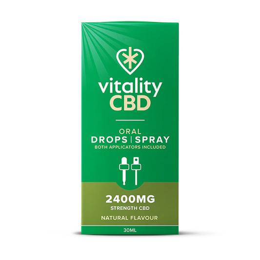 Vitality CBD - CBD Oral Spray, Natural Flavoured- 30mL
