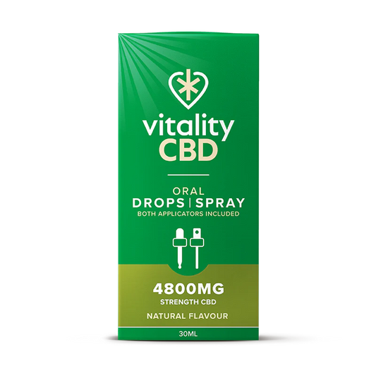 Vitality CBD - CBD Oral Spray, Natural Flavoured- 30mL
