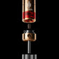 Trident Laser Bong - 24k Gold