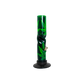 Waterpipe, Acrylic - 30cm Straight, Ice Twist Leaf