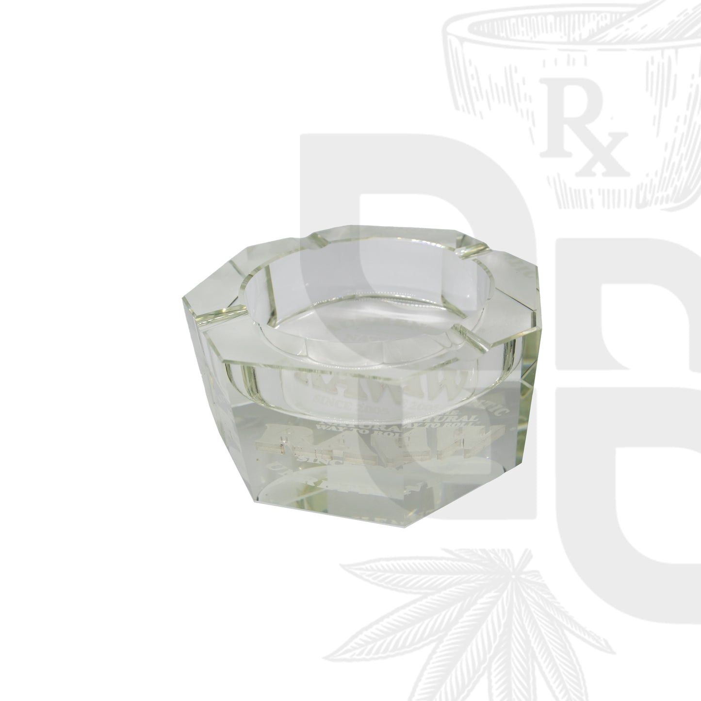 RAW - Ashtray, Crystal Glass