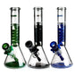 Phoenix Star - Waterpipe, Glass, 25cm Inline Matrix Percolator with Freezable Coil