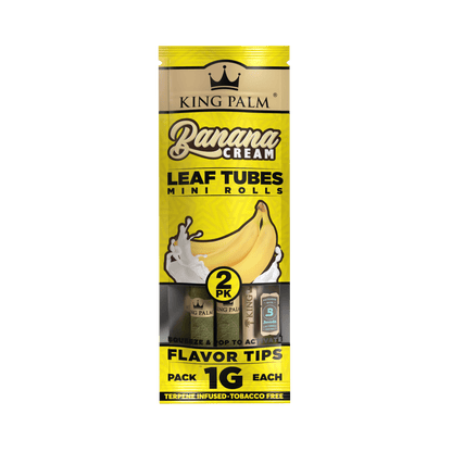 King Palm - Flavored Rolls, Minis (1g), Pack of 2