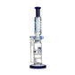 Phoenix Star - Waterpipe, Glass, 35cm Triple Honeycomb Percolator with Freezable Coil