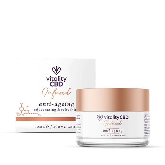 Vitality CBD - Infused: Anti-Ageing Cream - 50mL, 300mg