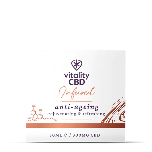 Vitality CBD - Infused: Anti-Ageing Cream - 50mL, 300mg