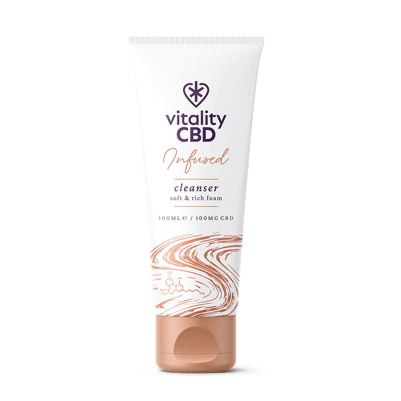 Vitality CBD - Infused: CBD Cleanser - 100ml, 100mg