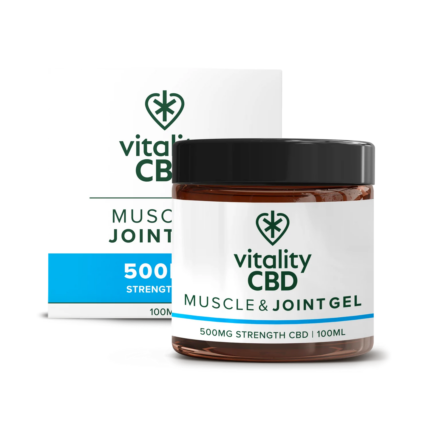 Vitality CBD - CBD Muscle & Joint Gel - 500mg