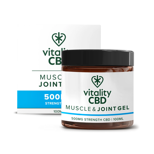 Vitality CBD - CBD Muscle & Joint Gel - 500mg