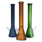 Phoenix Star - Waterpipe, Glass, 45cm Beaker, Sandblasted Coloured